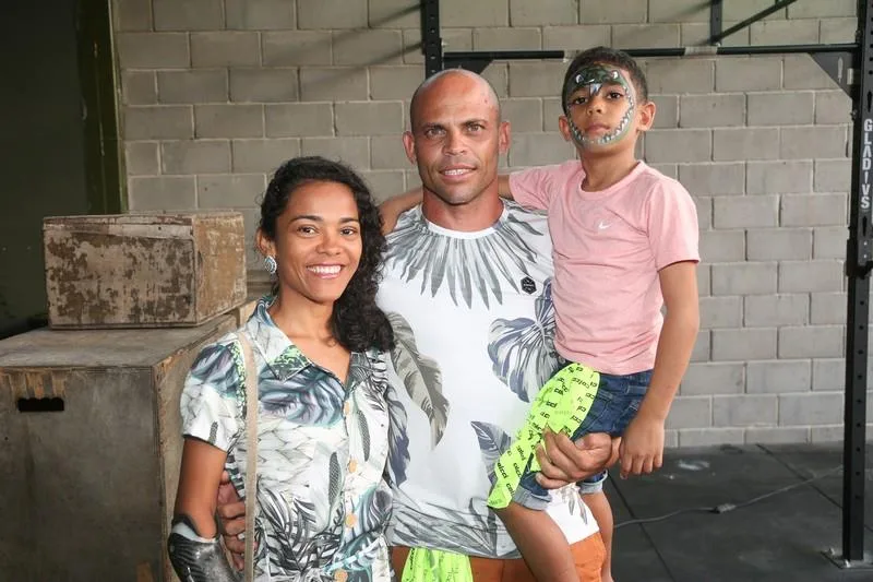 Clarine Abreu, Eliose Sousa e Everson Roberto