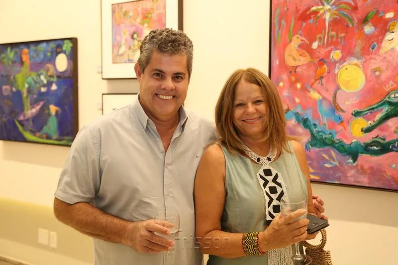 Cláudio Albuquerque e Mariola Landowska