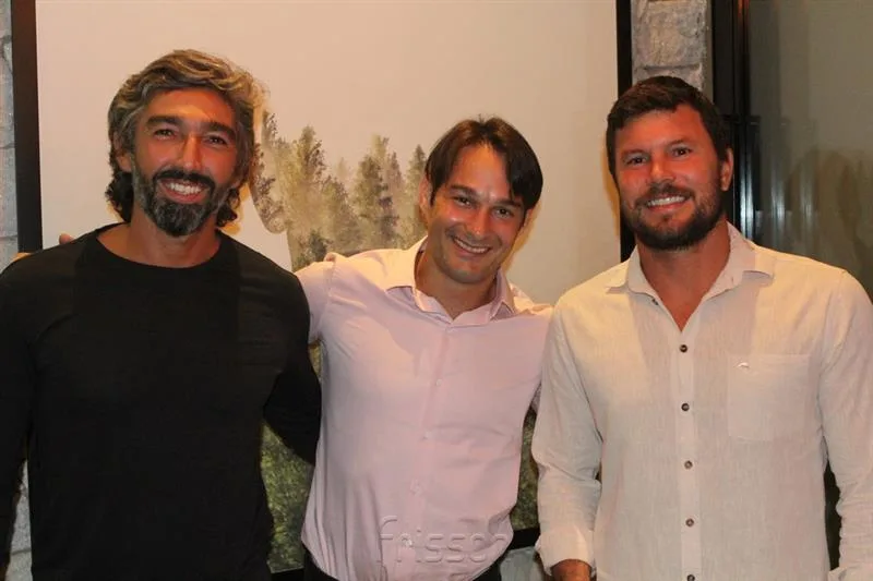 Daniel Moraes, Claudio Rocha e Diego Mattei
