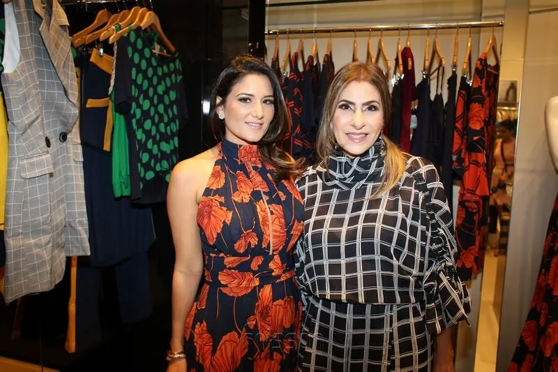 Aline Pinho e Denise Roque