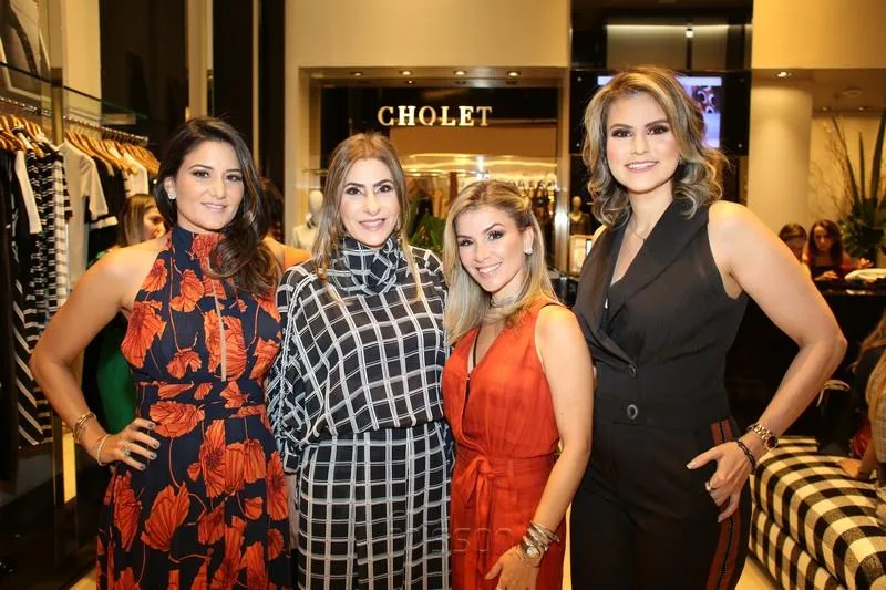Aline Pinho, Denise Roque, Roberta Quaranta e Carine Moreira