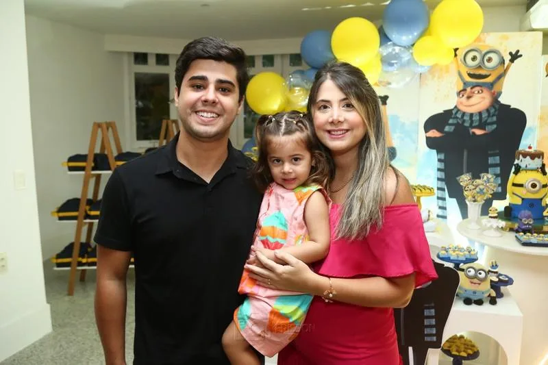 André, Sofia e Carol Passos