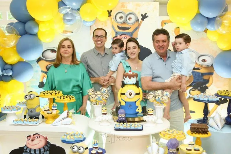 Aniversário de Pedro Habib e Georgiana Alves