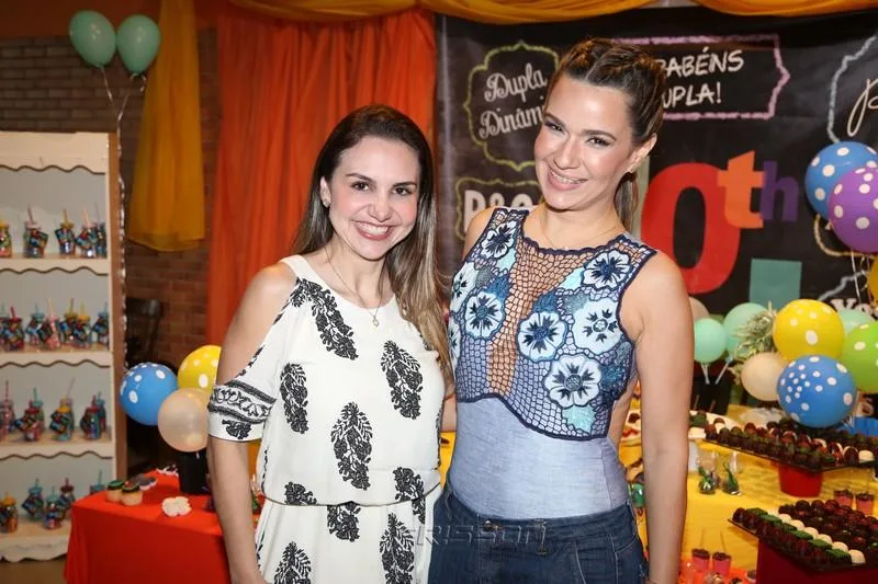 Adriana Queiroz e Jeritza Gurgel