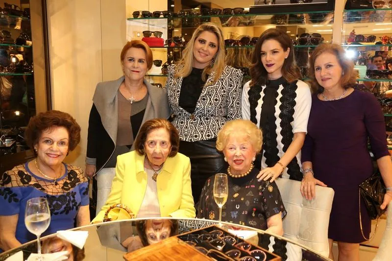 Constança Távora, Aparecida Alencar, Dayse Machado, Gislana Maia, Yolanda Queiroz, Paula Sampaio e Renata Jereissati