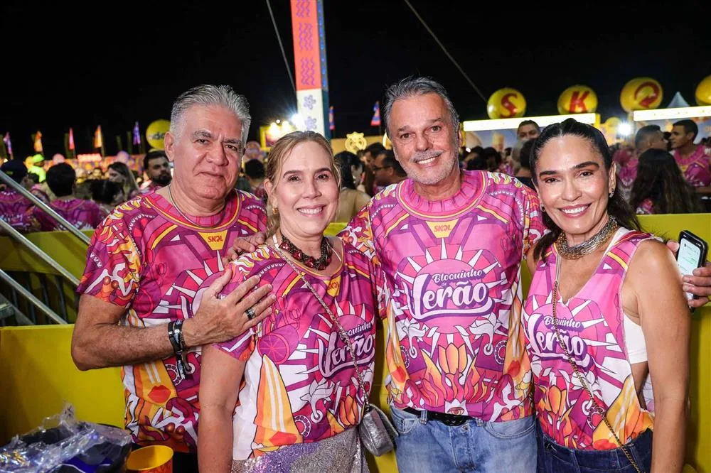 Alfredo, Luciana Pearce, Hernani e Luciana Prudente