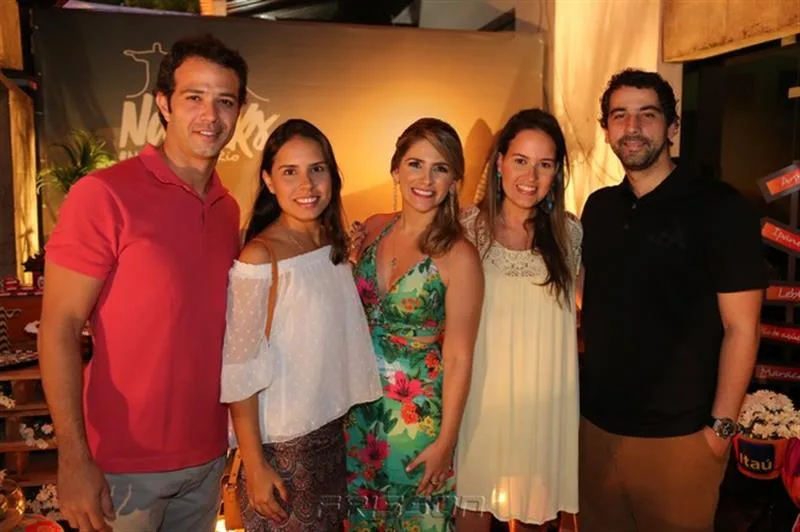 Bruno, Rafaella Campos, Nathália da Escóssia, Danielle Moreira e Martonio Freitas