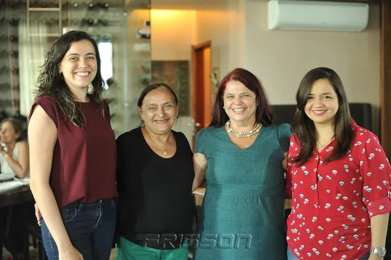 Denise Marçal, Mara Cristina, Ângela Cavalcante e Davine Massa
