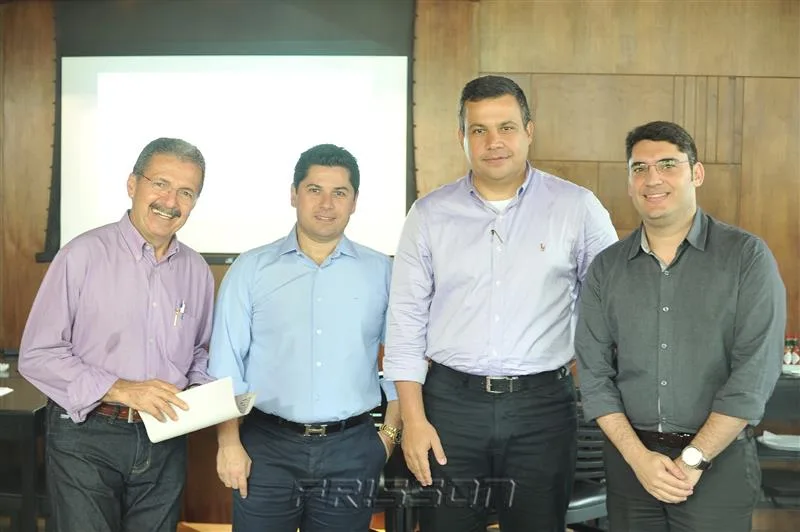 Egídio Serpa, Pompeu Vasconcelos, Eduardo Cintra e Rodrigo Seabra