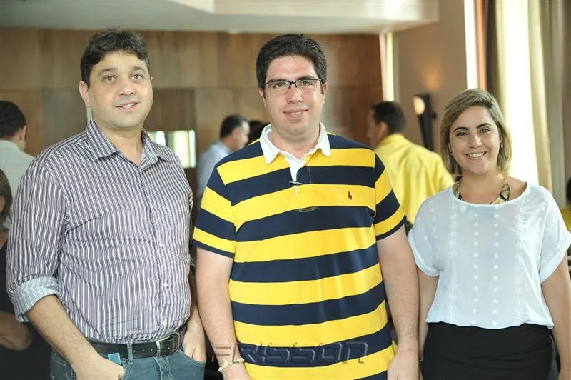 Marcelo Freire, Júlio Figueiredo e Herica Vanessa