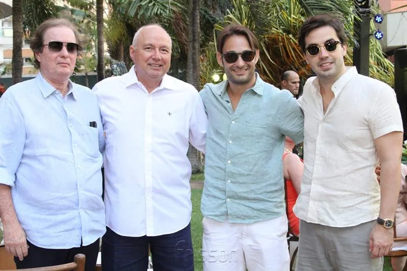 Fabio Rocha, Egberto Diógenes, Claudio Rocha e Netinho Bayde