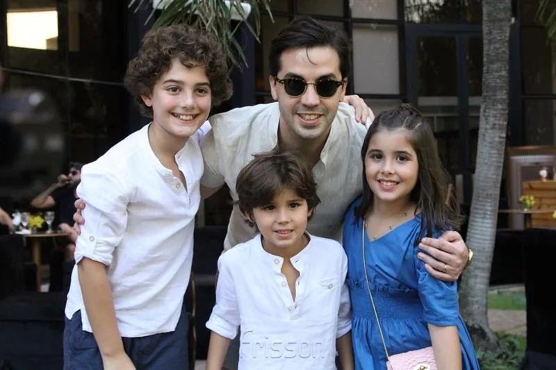 Joaquim Cavalcanti, Netinho, Antônio e Liz Bayde