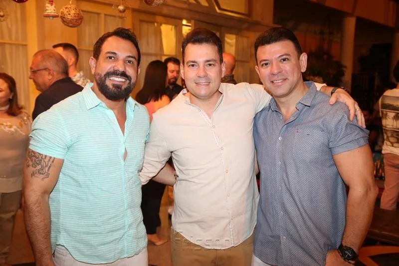 Adan Vieira, Miguel Filho e Alan Carvalho