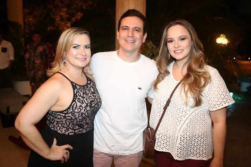 Briane Castro, Alisson Rodrigues e Justine Ramalho