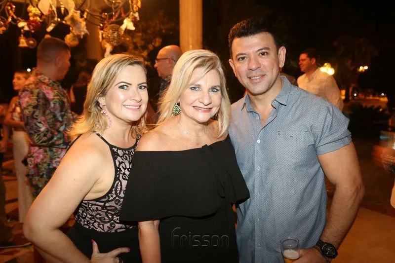 Briane Castro, Rosângela Dias e Alan Carvalho