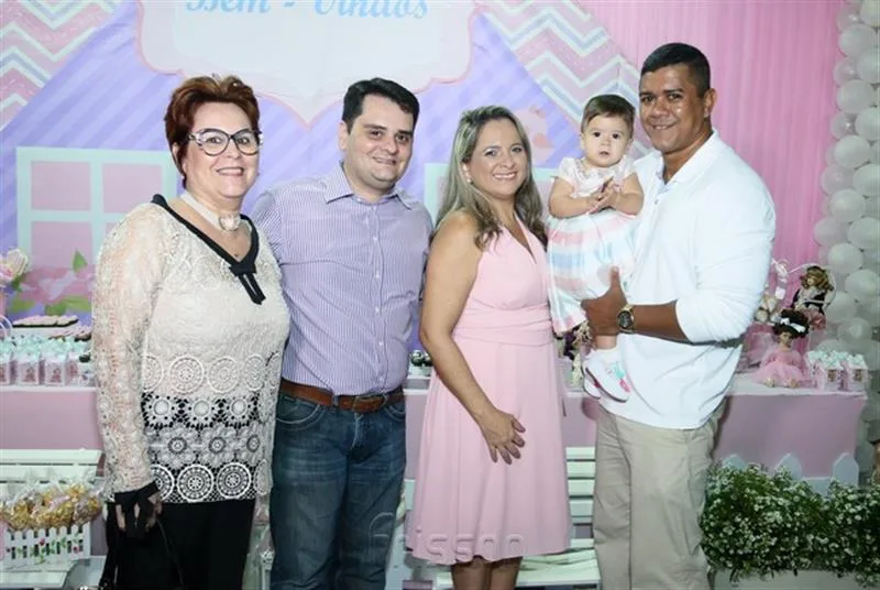 Aparecida, Ricardo Alencar, Jocy, Giulia Helena e Geovanne Jinkings
