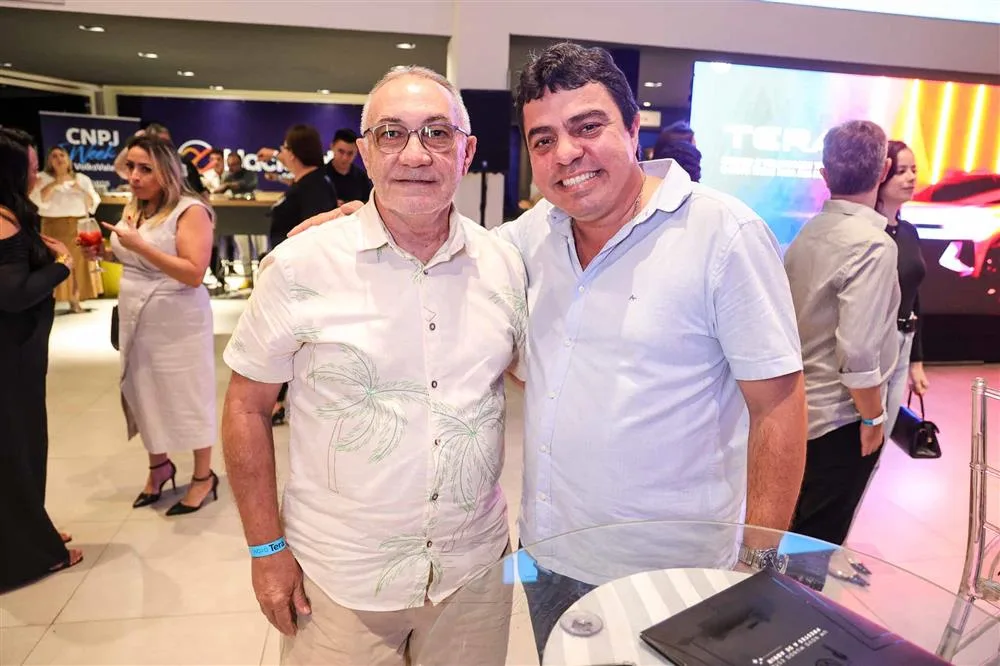 Carlos Santana e Roberto Saldanha