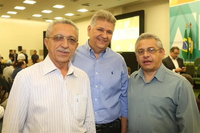 Clodionor Araújo, Renato Rolim e Walmir Menezes