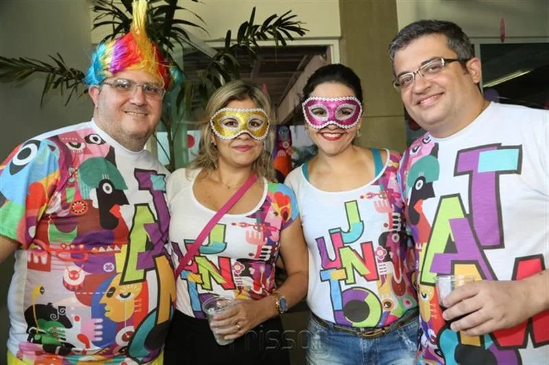 André Prado, Nayane Melo, Rachelle Rocha e Henrique Toledo