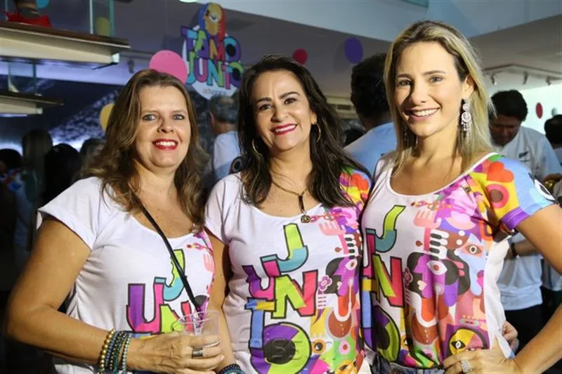 Andrea Prudente, Claudia Arrais e Gaida Dias