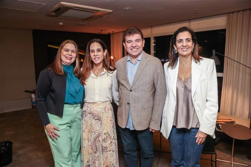 Ana Flavia Chaves, Helena Rocha, Renato Aguiar e Luciane Salles