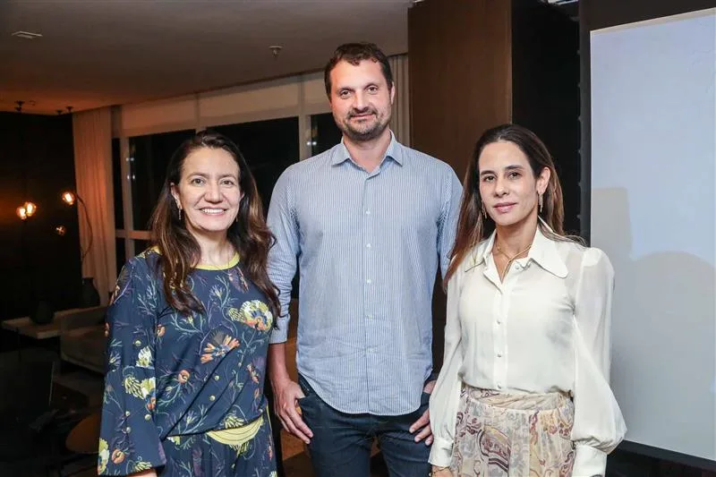 Luciana Medeiros, Giancarlo Chiapinotto e Helena Rocha