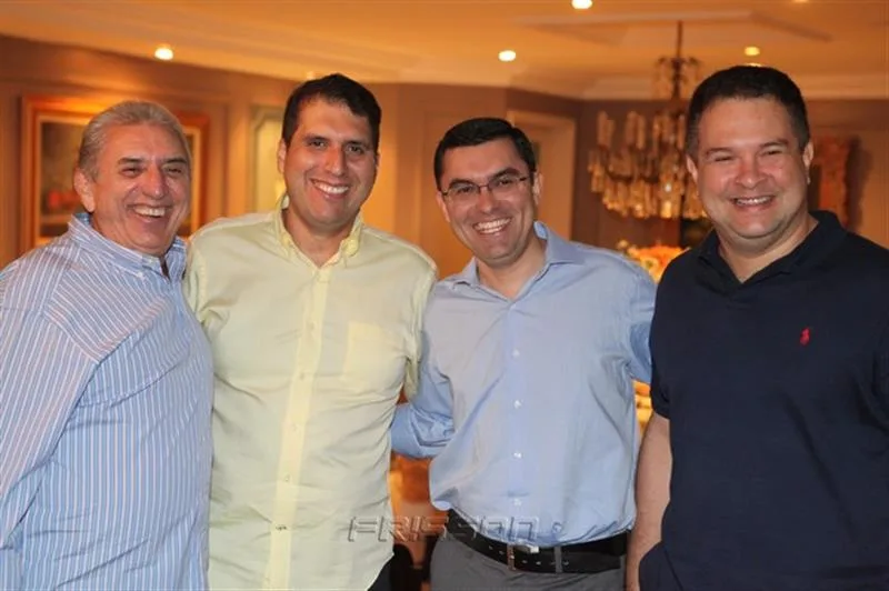 Antonio dos Santos, João Jorge, Mario Cavalcante e Sergio Ximenes