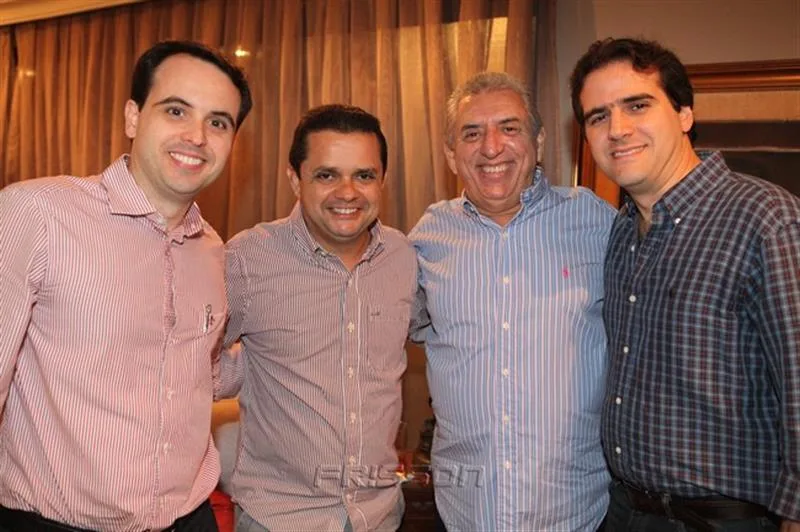 Fiugueiras Neto, Germano Albuquerque, Antonio dos Santos e Max Cavalcante