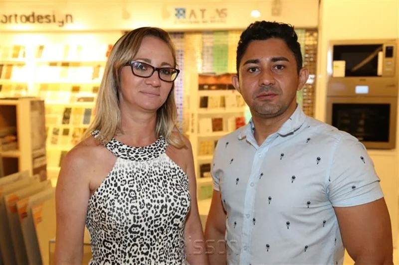 Célia Benício e Redi Alves