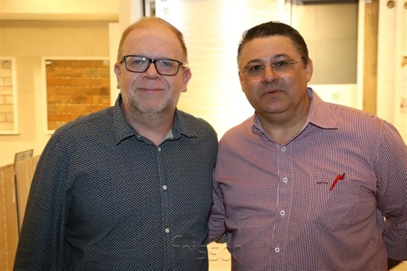 Crisanto Holanda e César Valente