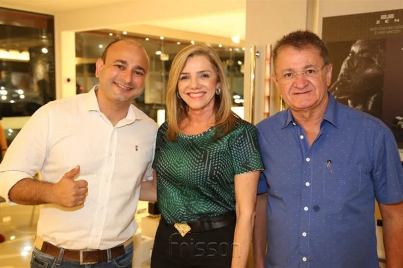 Diogo Martins, Vanessa Maia e Tarcisio Filho
