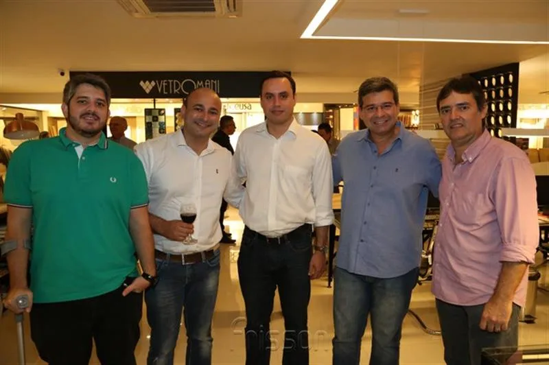 Hugo Magalhães, Diogo Martins, Rafael Margson, Fernando Salomão e Alexandre Férrer