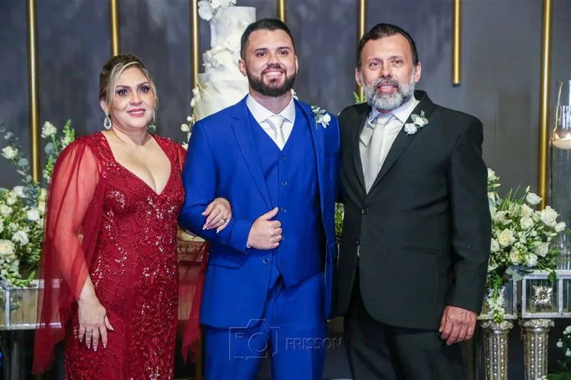 Adriana, Leonardo e Paulo Hugo Souza
