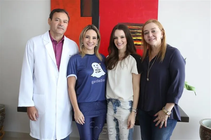 Fujita Neto, Gaida Dias, Paula Sampaio e Sandra Fujita