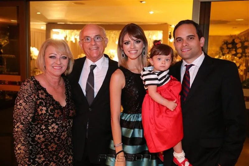 Ana Maria, Raimundo Assis, Ana Flávia, Ana Maria e Paulo Sanford