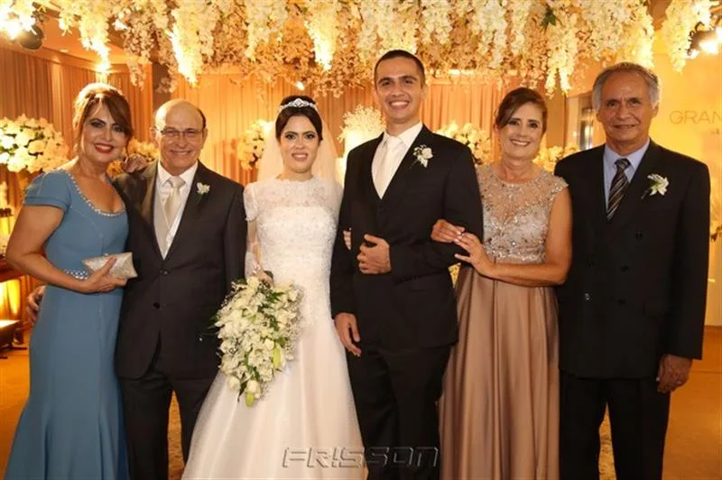 Ana, Nelson, Karla Montenegro, Raphael Ramos, Ricardo e Márcia Pinheiro