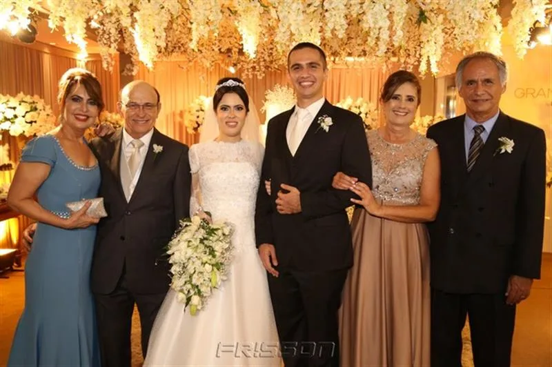 Ana, Nelson, Karla Montenegro, Raphael Ramos, Ricardo e Márcia Pinheiro