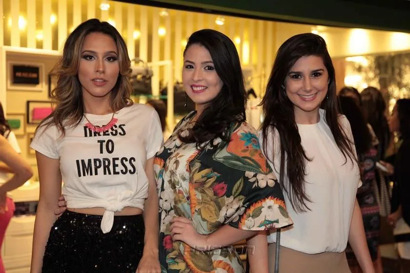 Beatriz Feitosa, Isadora Lopes e Bárbara Moraes