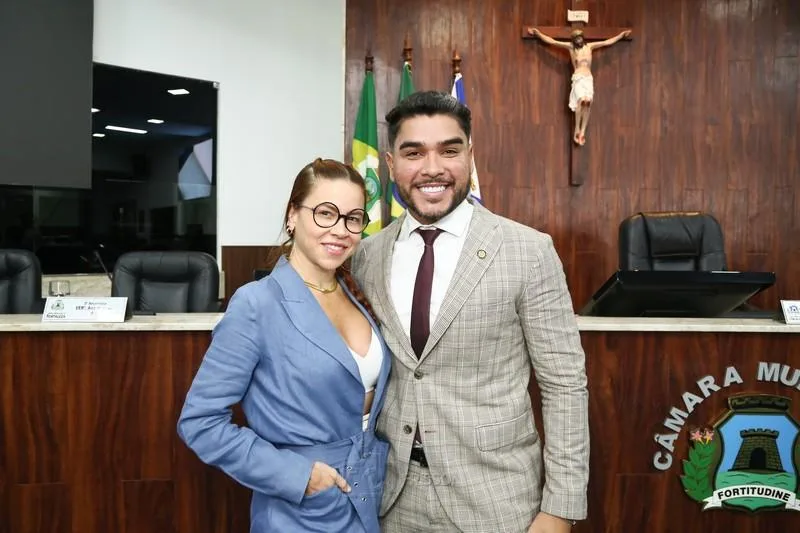 Michelle Borges e Veríssimo Freitas