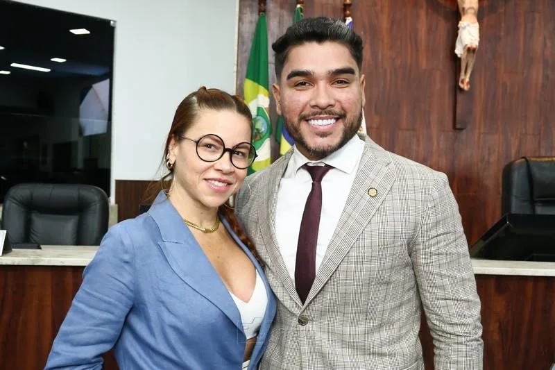 Michelle Borges e Veríssimo Freitas