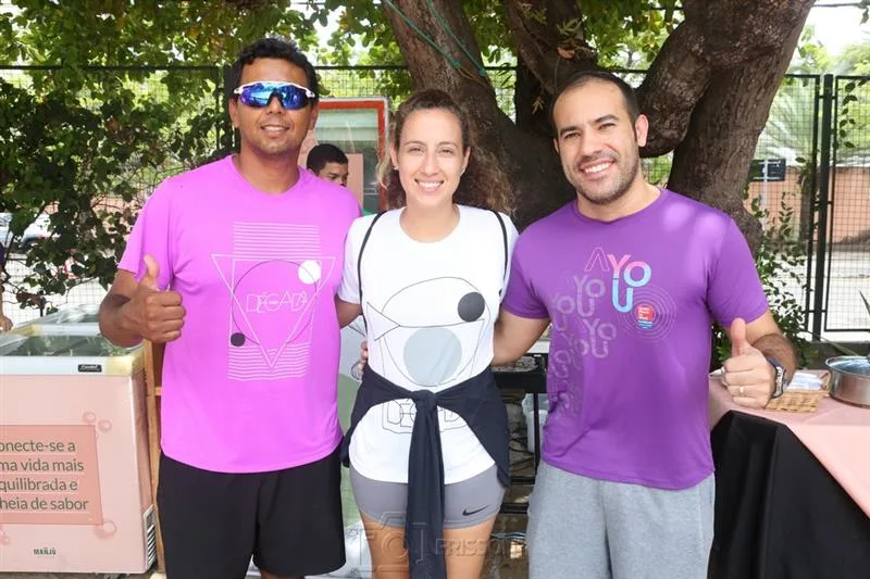 Djan Cipriano, Sasha Reeves e Júlio César Chaves