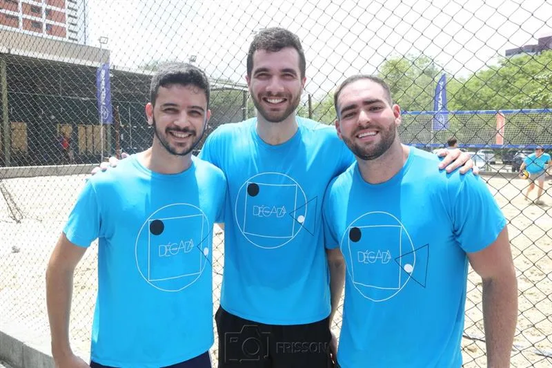 Emanuel Oliveira, Matheus Vieira e André Daniel
