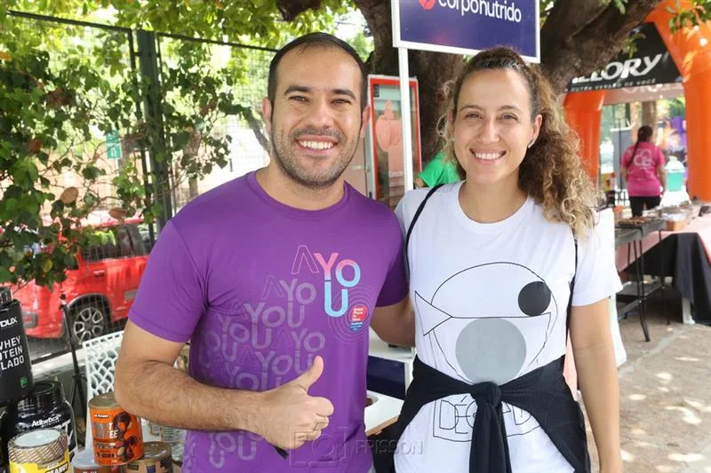 Júlio César Chaves e Sasha Reeves
