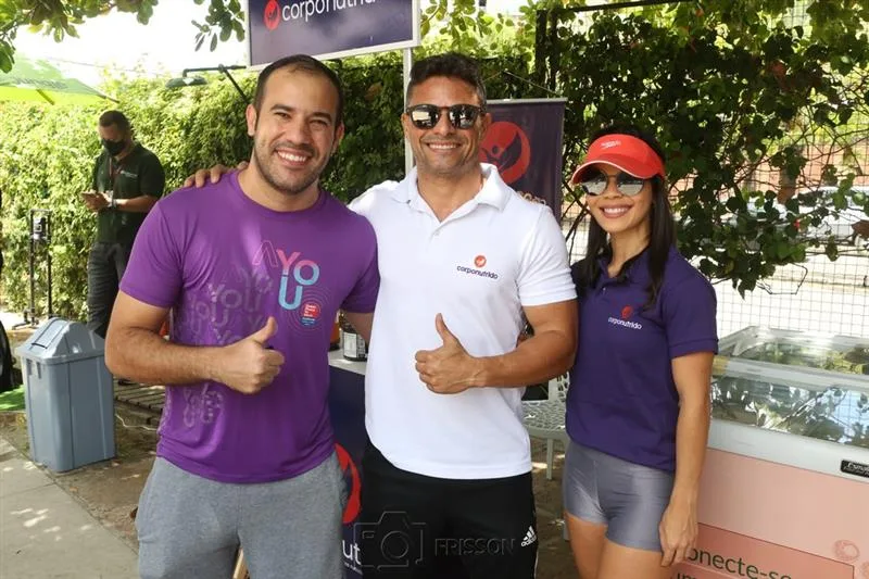 Júlio César Chaves, Herculano Oliveira e Natali Moreira