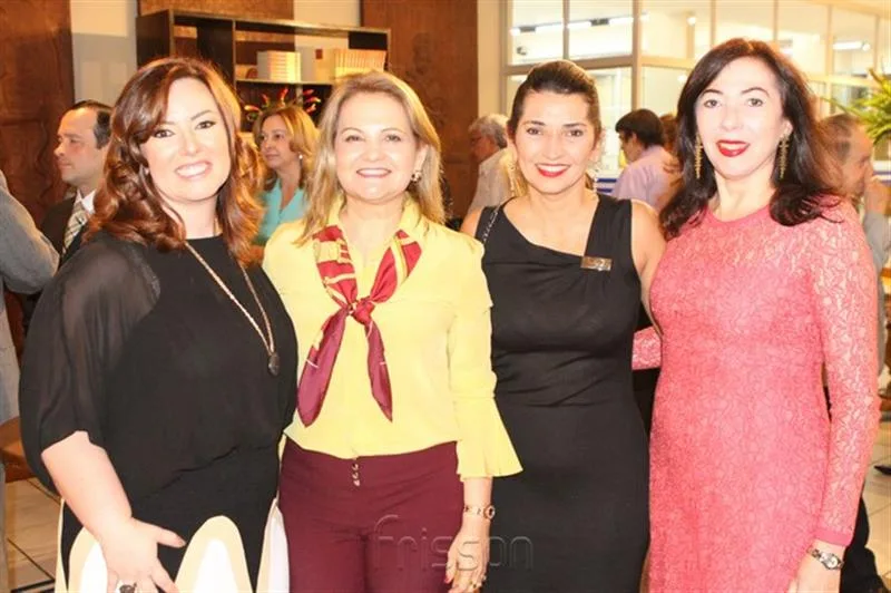 Aline Barroso, Lenise Rocha, Márcia Travessoni e Gina Pompeu