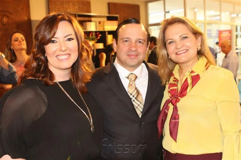Aline, Igor Barroso e Lenise Rocha