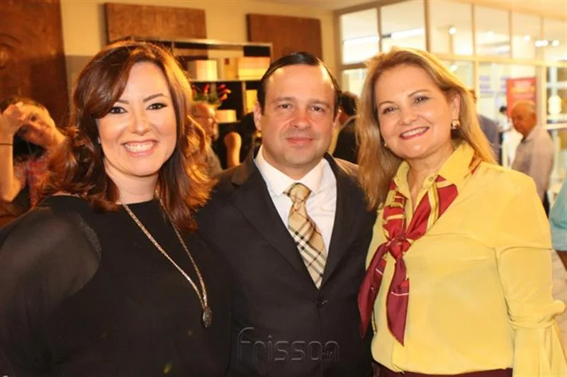 Aline, Igor Barroso e Lenise Rocha