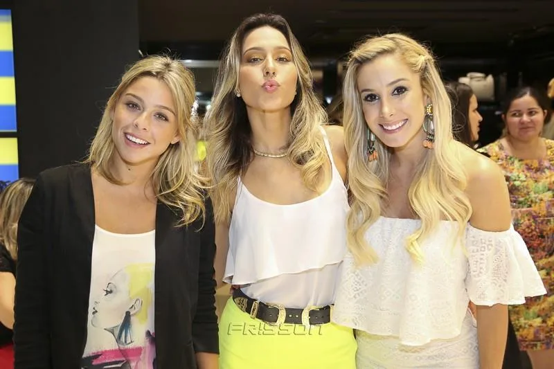 Nathália Recamonde, Beatriz Feitosa e Priscila Silva