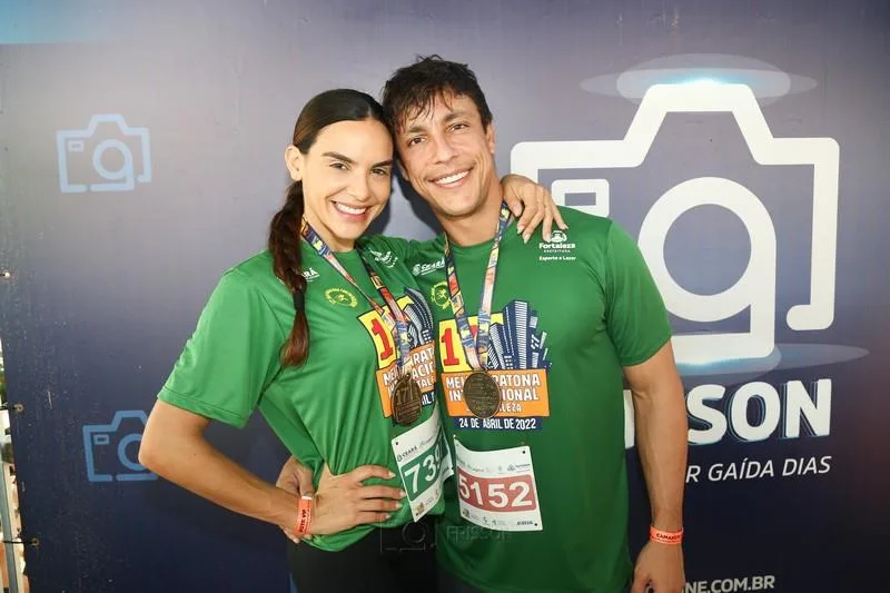 Camila Lima e Helton Nogueira