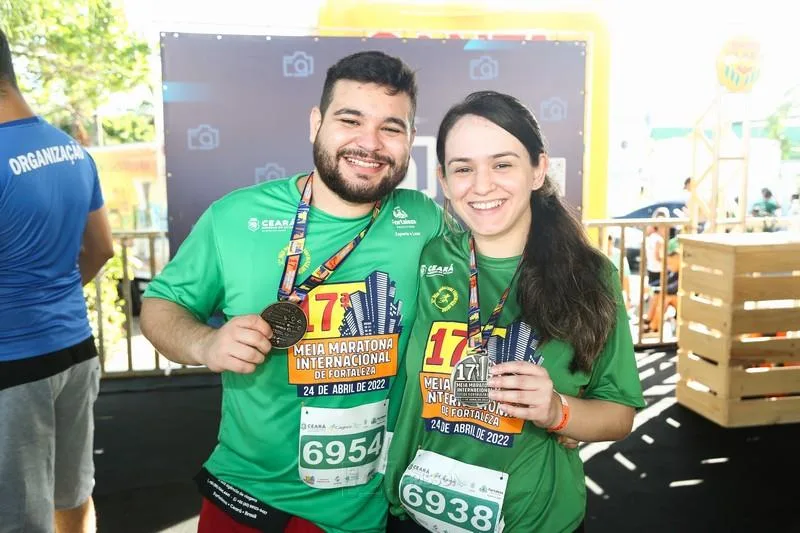 Evaldo Morais e Livia Caminha